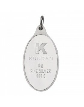 Sai Baba Silver Colour Pendant