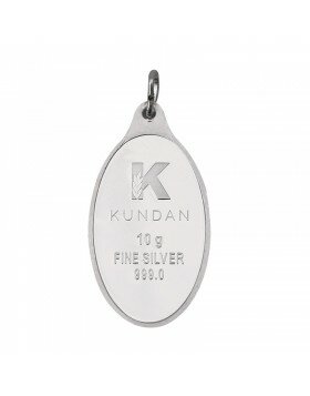 Tirupati Balaji Silver Colour Pendant