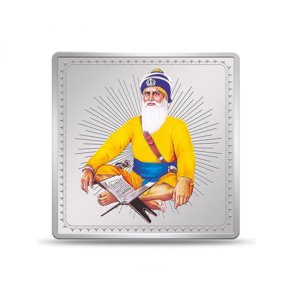 20g Silver Colour Bar (999.9) - Baba Deep Singh