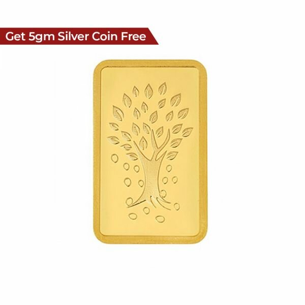 5g Gold Bar 24kt (999.9) - Kalpataru Tree