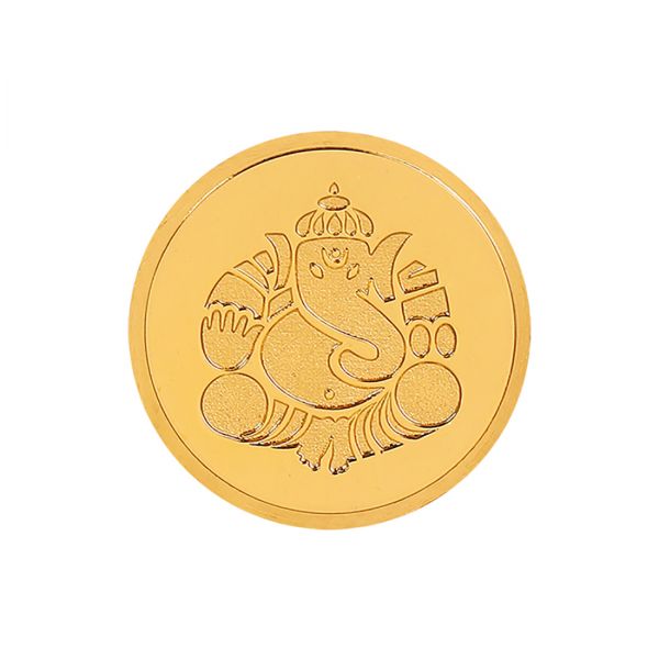 4g Gold Coin 22kt (916)  - Ganesha