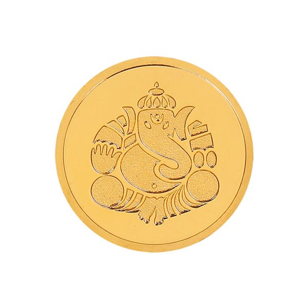 8g Gold Coin 24kt (999.9) - Ganesha