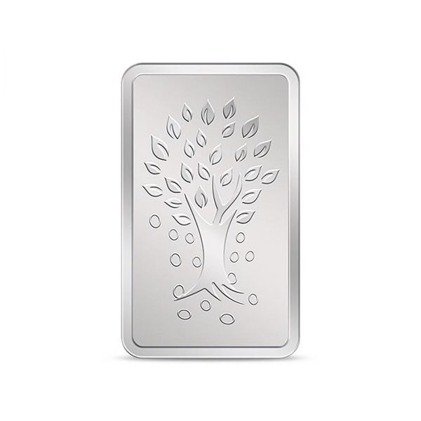 100g Silver Colour Bar (999.9) - Kalpataru Tree