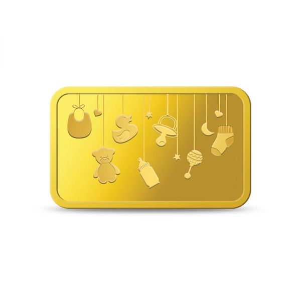 10g Gold Bar 24kt (999.9)  - Baby