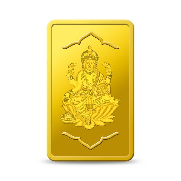 1g Gold Bar 24kt (999.9)  - Lakshmi Ji