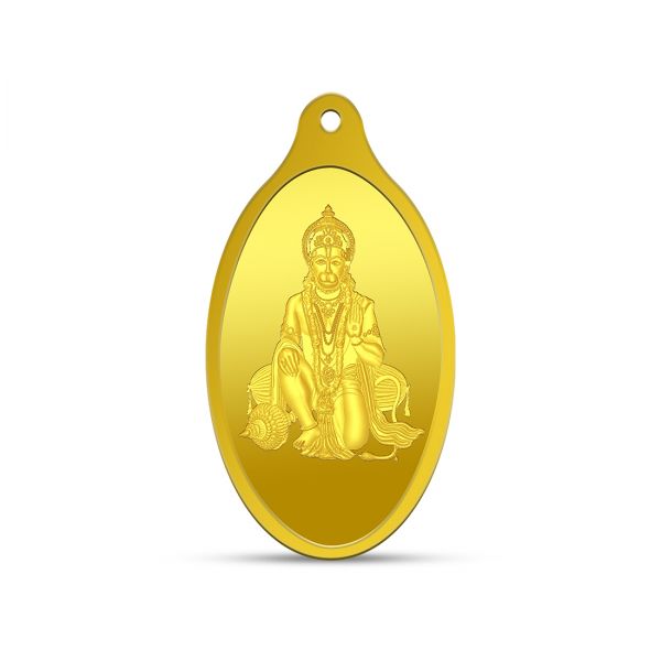 2.5g Gold Pendant 24kt (999.9)  - Hanuman