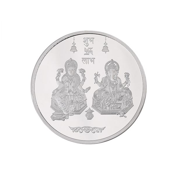 5g Silver Coin (999.9) - Lakshmi Ganesh
