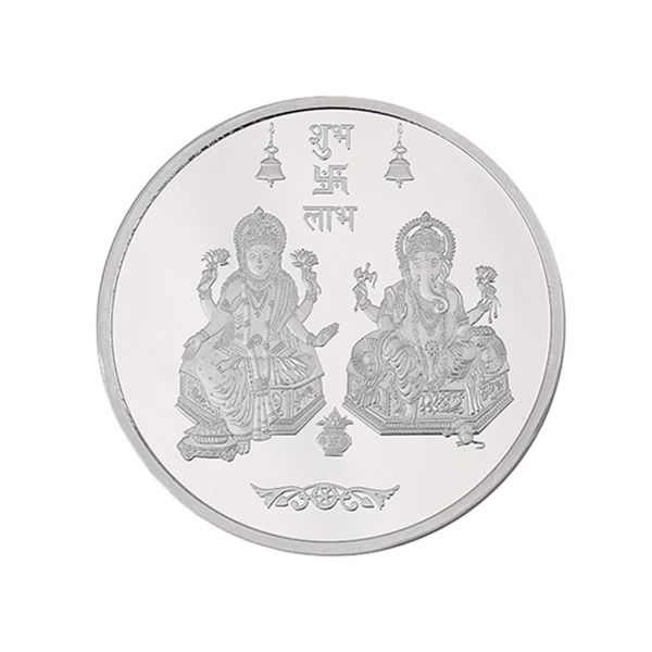 50g Silver Coin (999.9) - Lakshmi Ganesha