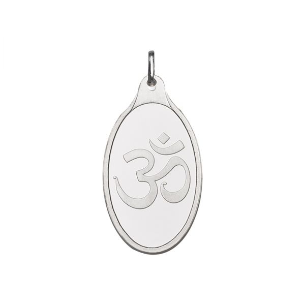 5.11g Silver Pendant (999.9) - Om