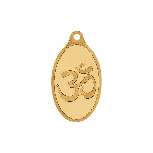 5g Gold Pendant 24kt (999.9)  - Om