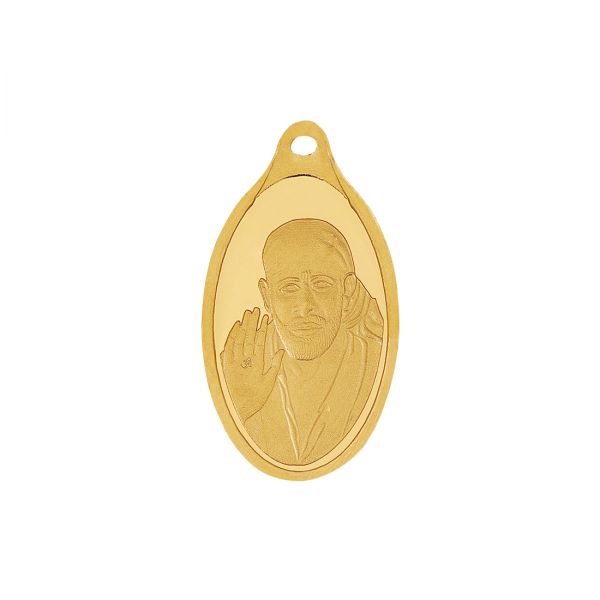 2.5g Gold Pendant 24kt (999.9)  - Sai Baba