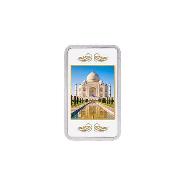 20g Silver Colour Bar (999.9) - Taj Mahal