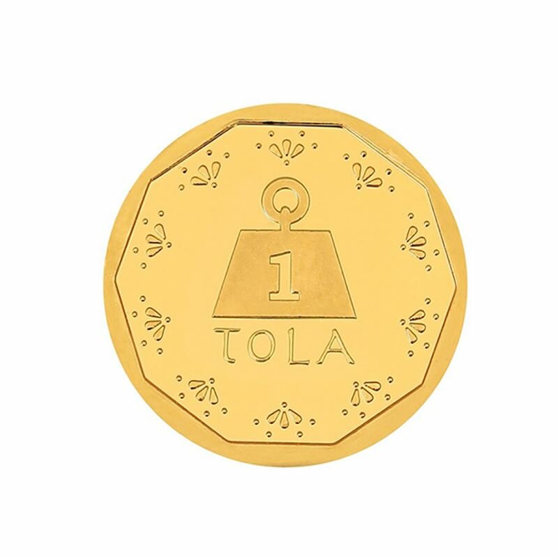 11.66g Gold Coin 24kt (999.9) - Tola