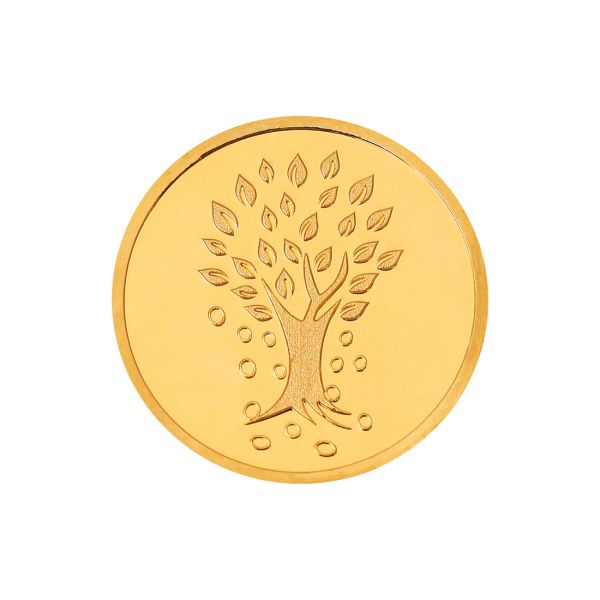 4g Gold Coin 24kt (999.9) - Kalpataru Tree