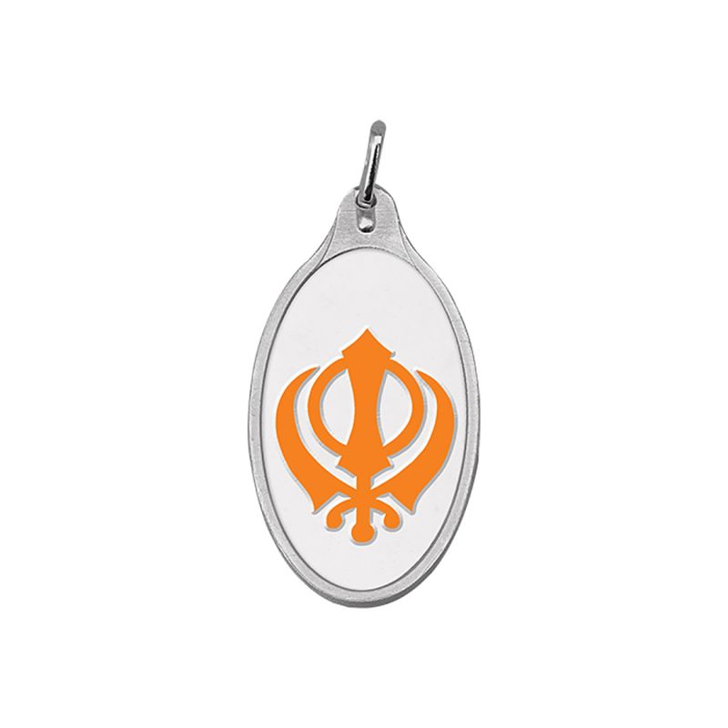 Silver shop khanda pendant