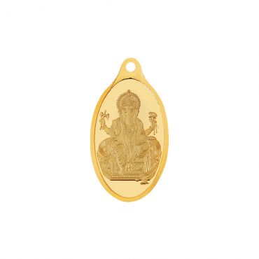 2.5g Gold Pendant 24kt (999.9)  - Ganesha