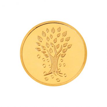 4g Gold Coin 24kt (999.9) - Kalpataru Tree