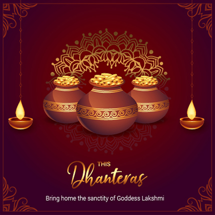 This Dhanteras Bring Home The Sanctity Of Goddess Lakshmi