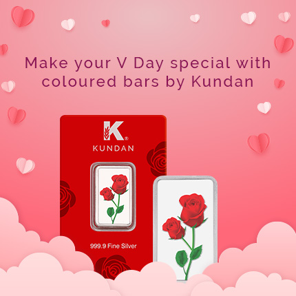 Make Your V Day Special With Coloured Bars By Kundan 