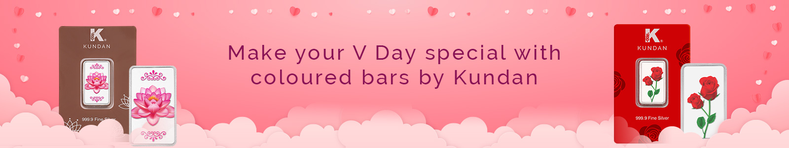 Make Your V Day Special With Coloured Bars By Kundan 