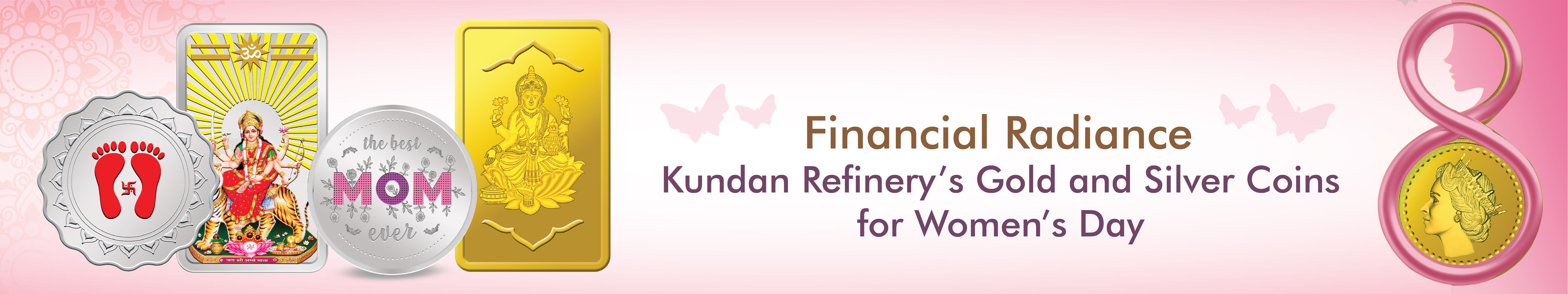 Kundan Refinery’s Gold and Silver Coins for Women’s Day