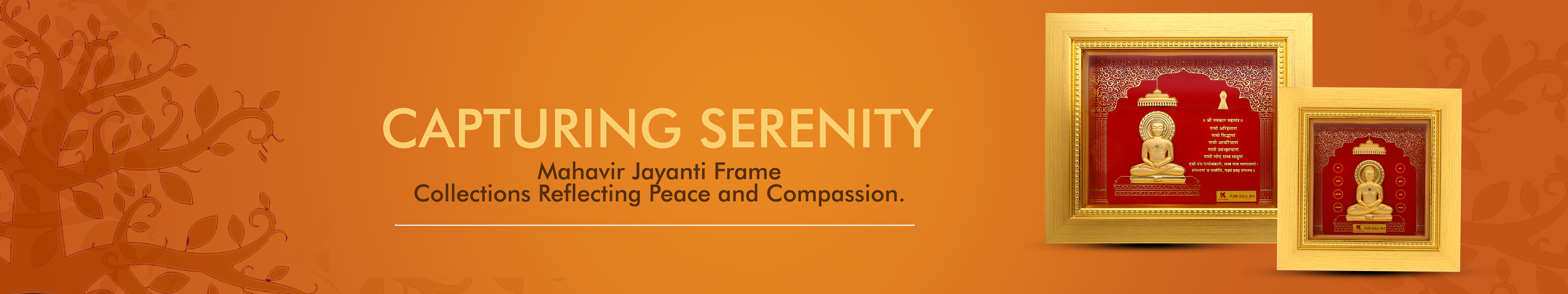 Capturing Serenity: Mahavir Jayanti Frame Collections Reflecting Peace and Compassion
